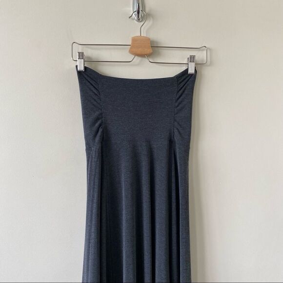 ATHLETA- Kali Dark Grey Maxi Convertible Dress/Skirt (Size:XS) - Picture 2 of 9
